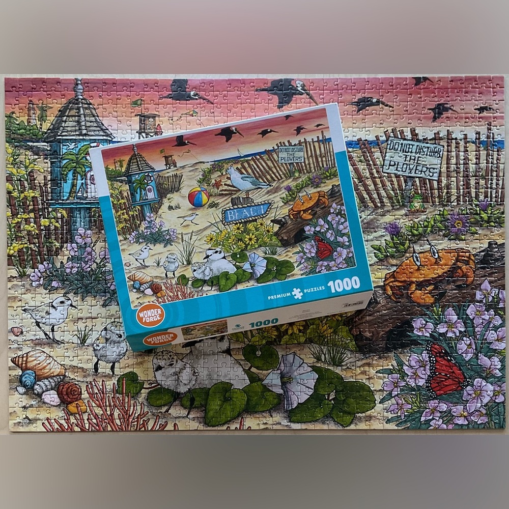 Wonder Forge “Plovers” 1000 piece puzzle - Picture 4 of 5